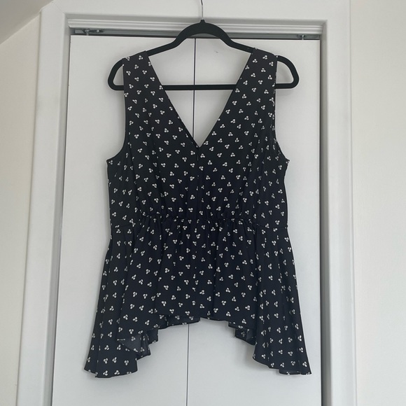 Lewit Silk Peplum Blouse - Picture 4 of 9